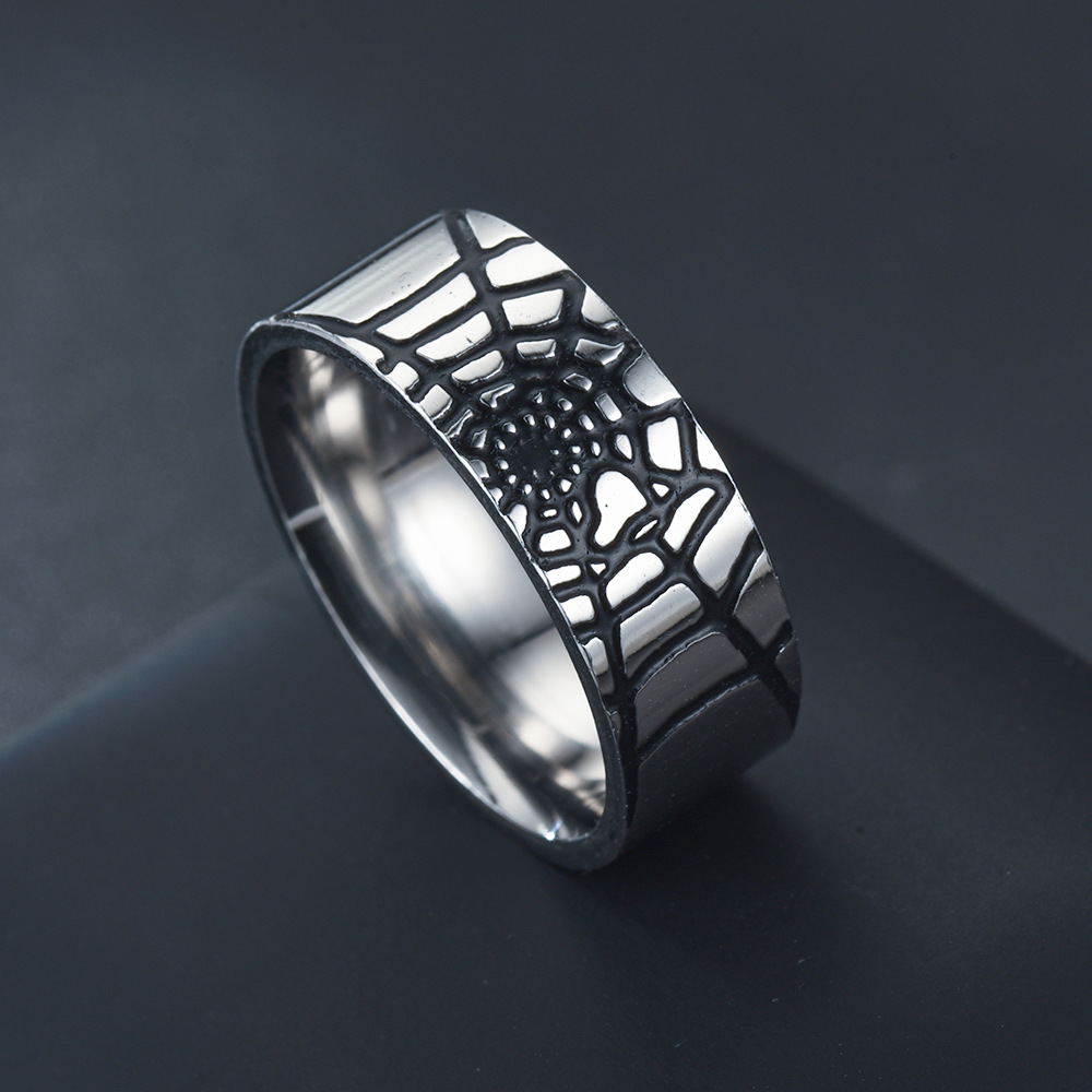 Wedding Zone - Anel de teia de aranha simples