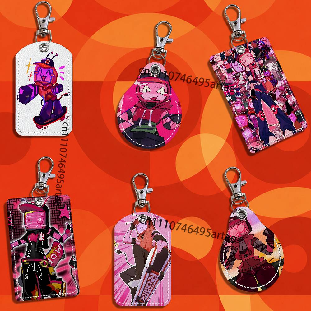 Wedding Zone - Porta-Cartões Retangular Personalizado de Couro com