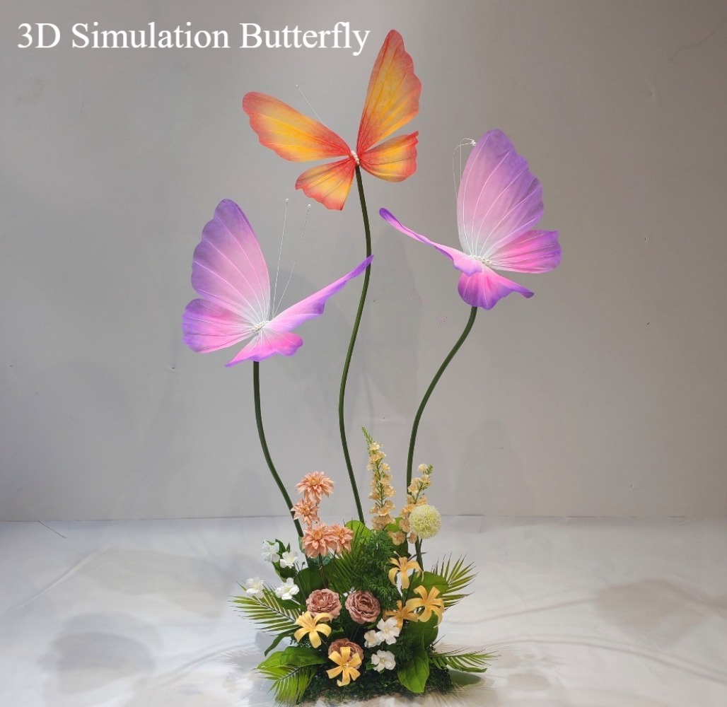 Wedding Supply Shops - Borboletas de Malha de Seda com