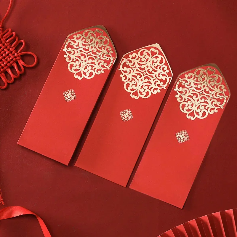 Wedding Envelopes - 10 pçs envelopes vermelhos chineses impressão