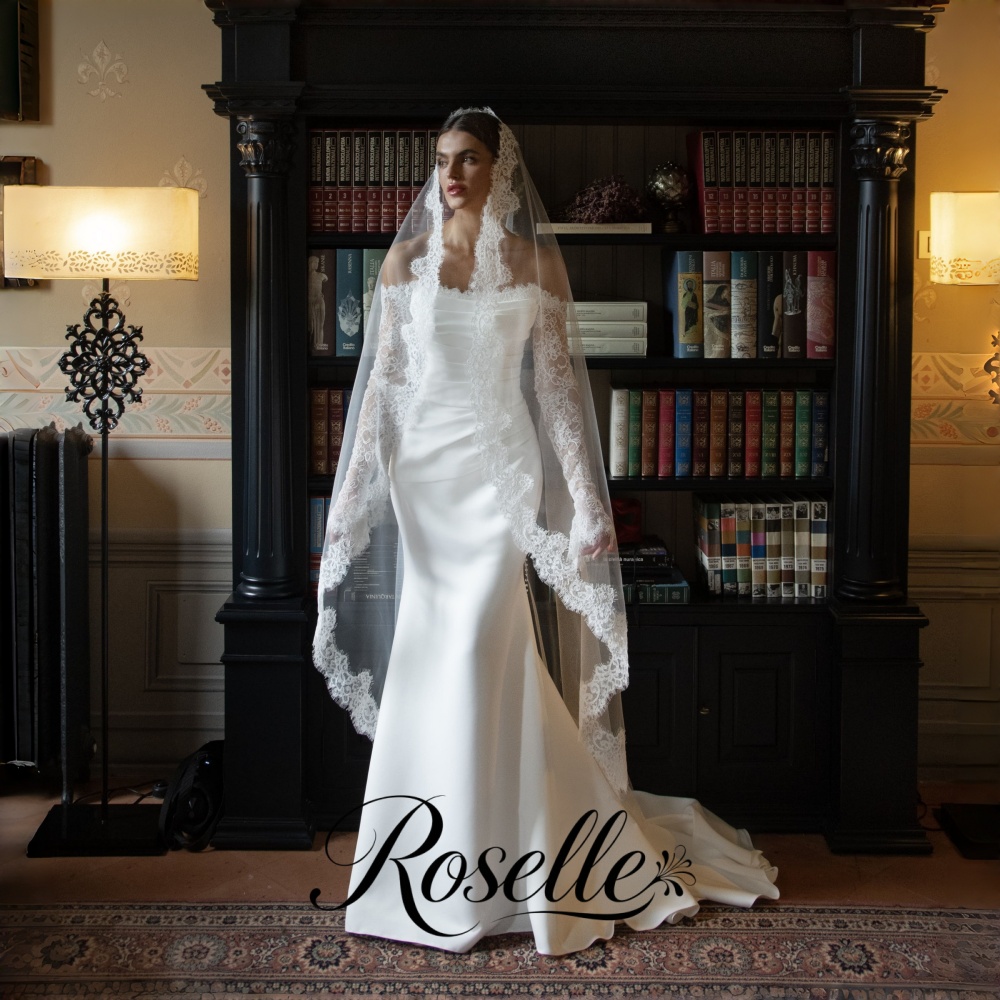 Wedding Qw - Vestido de Noiva Sereia Elegante ROSELLE