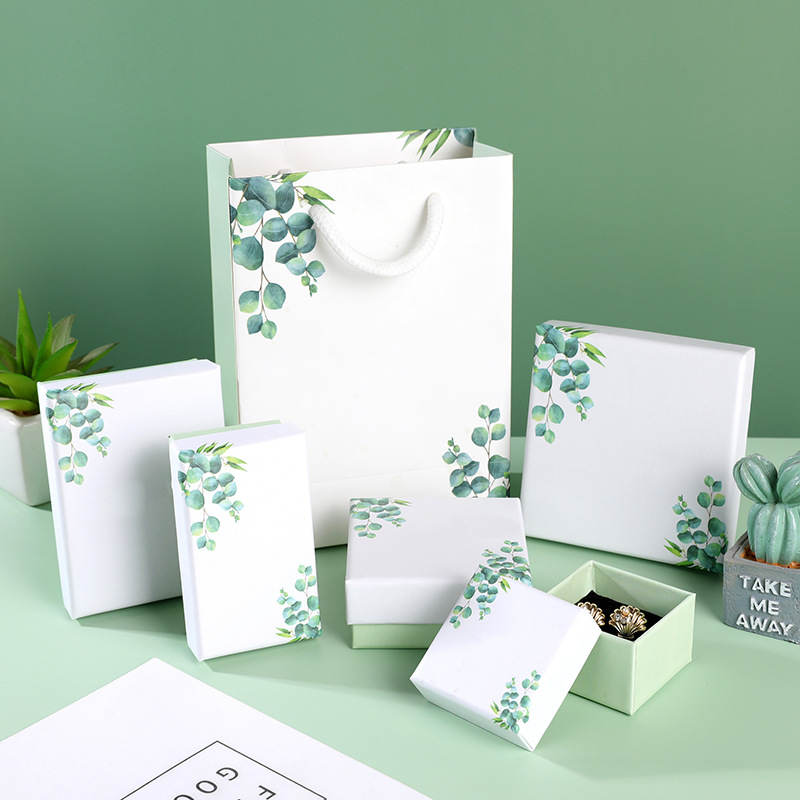 Wedding Supply Shops - Criativo pequeno fresco folha jóias loja