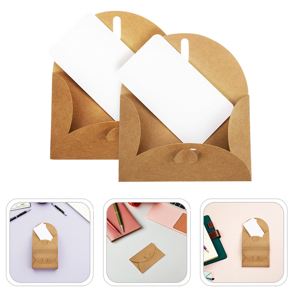 Wedding Envelopes - 30 Conjuntos de Mini Envelopes Kraft