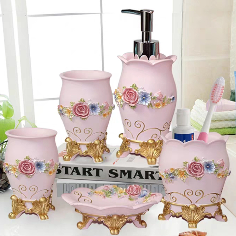 Wedding Bathroom Supply Kit - 5 pçs moda suprimentos de banheiro