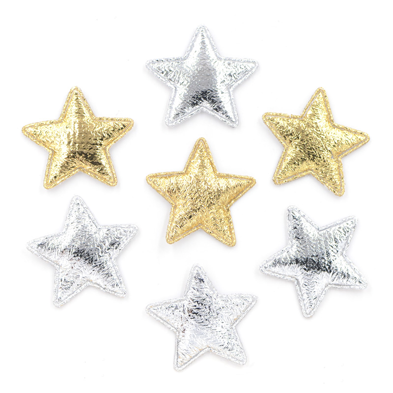 Wedding Superstar - 100 peças 25mm ouro e prata