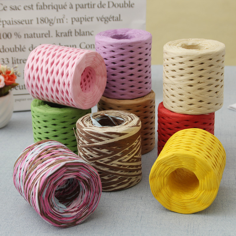 Papercraft Supply Ribbon - 200m corda de fio de ráfia