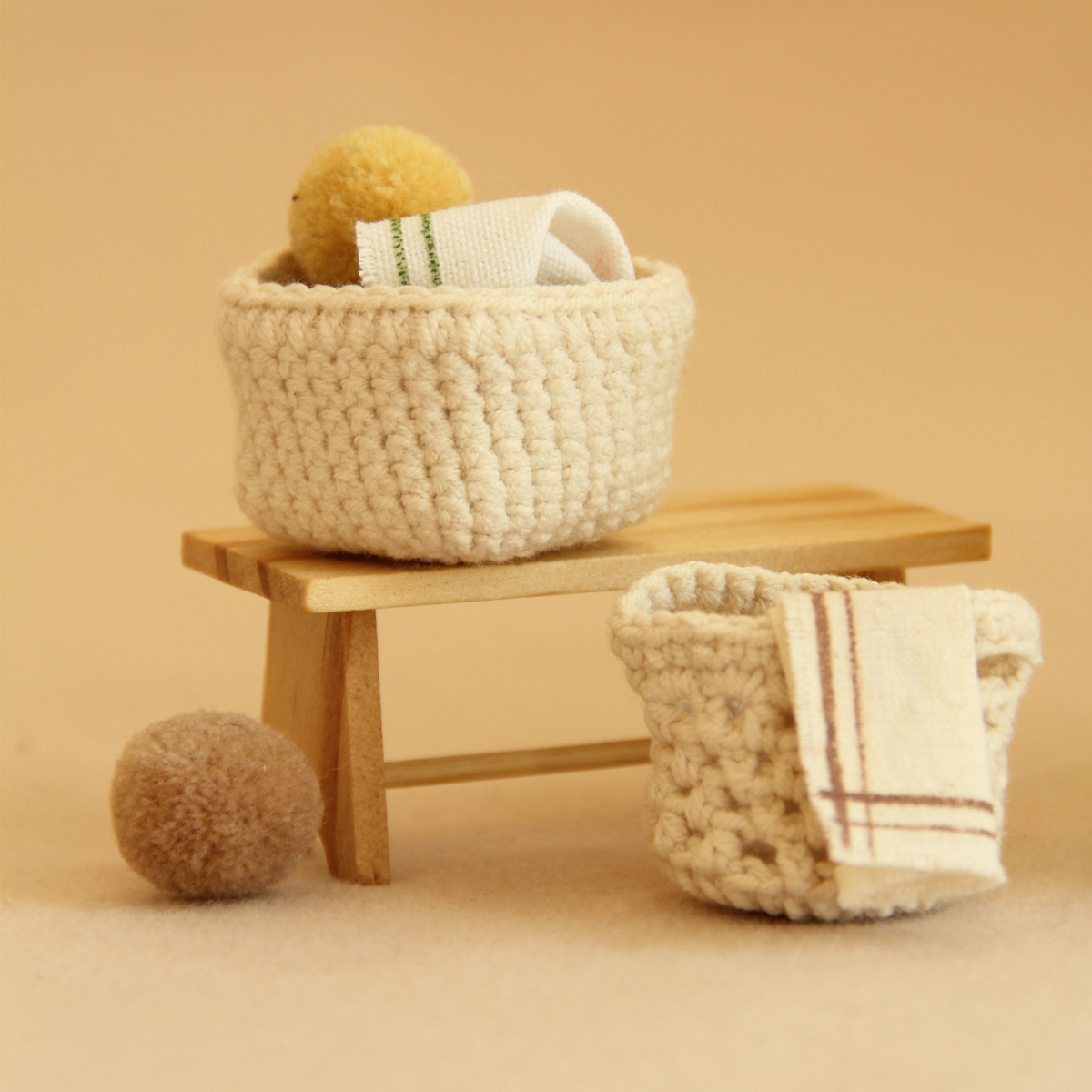 Wedding Hampers - Conjunto de 2 Cestos de Lavanderia