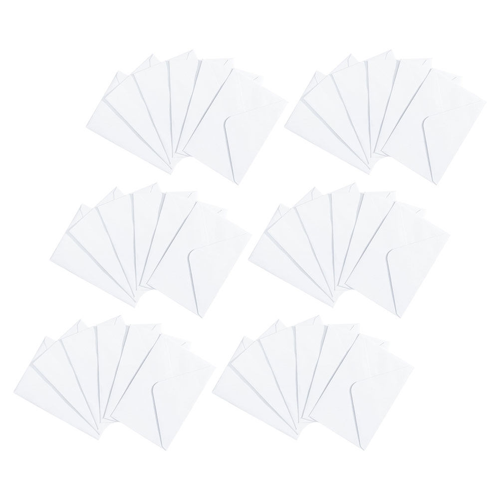 Wedding Envelopes - 50 Envelopes Brancos de Papel Grosso