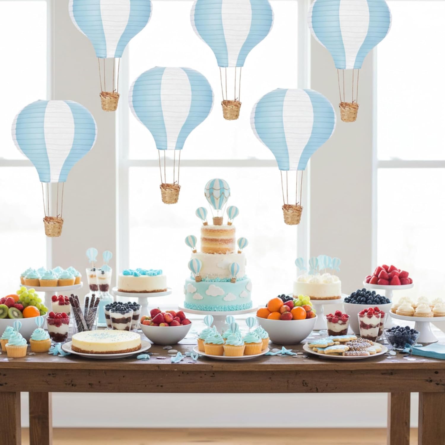 Conjunto de 6-12 Lanternas de  - Confetti Balloon Set avaliação e preço