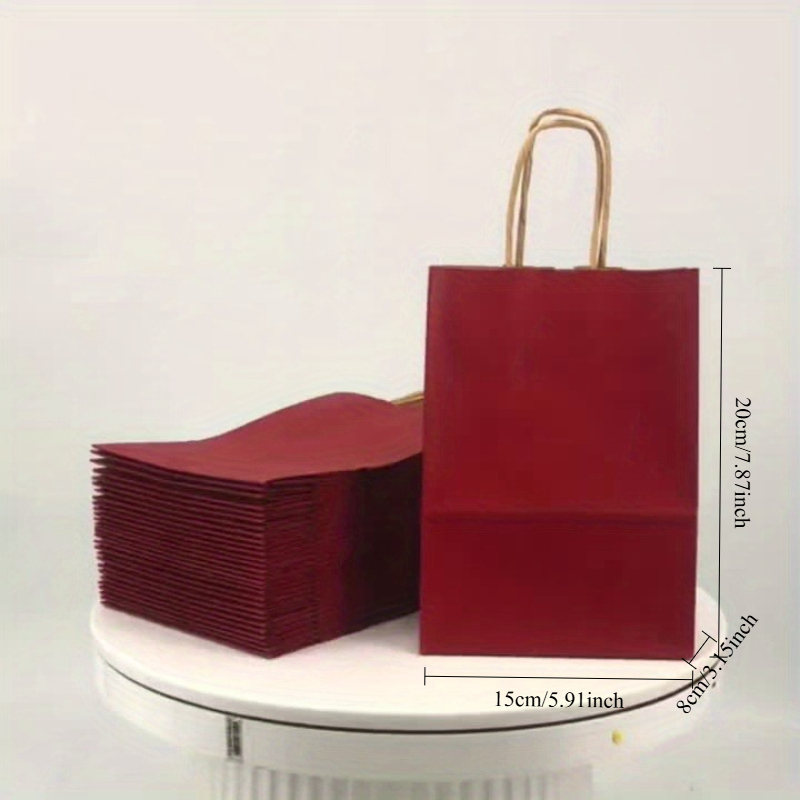 100 sacos de papel vermelho pa - Wedding Supply Shops avaliação e preço