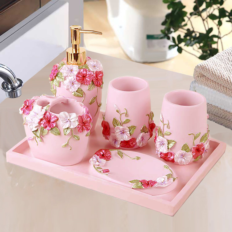 Conjunto de banheiro europeu c - Wedding Bathroom Supply Kit avaliação e preço