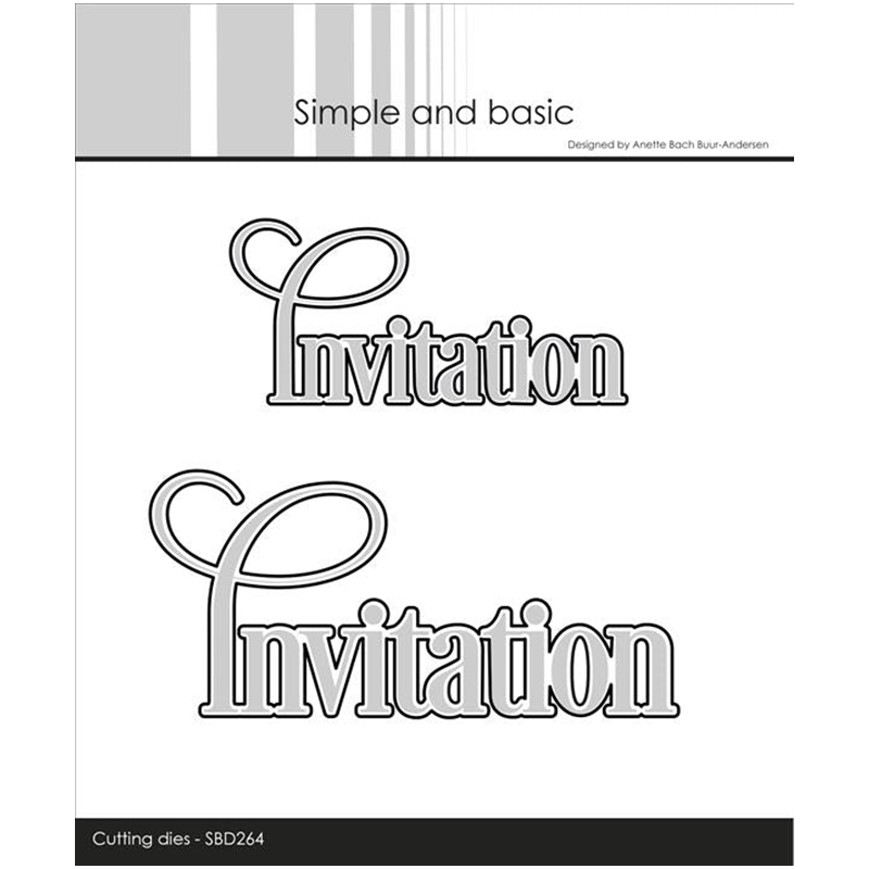 Convite palavras corte de meta - Papercraft Supply Invitation avaliação e preço