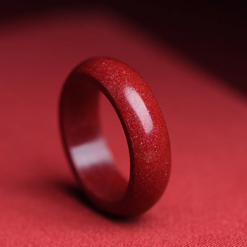 Anel De Cinábrio Autêntico Nat - Wedding Zone avaliação e preço