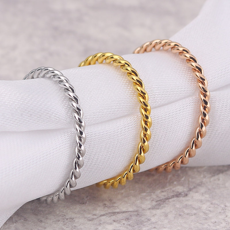 Anel minimalista de aço inoxid - Wedding Zone avaliação e preço