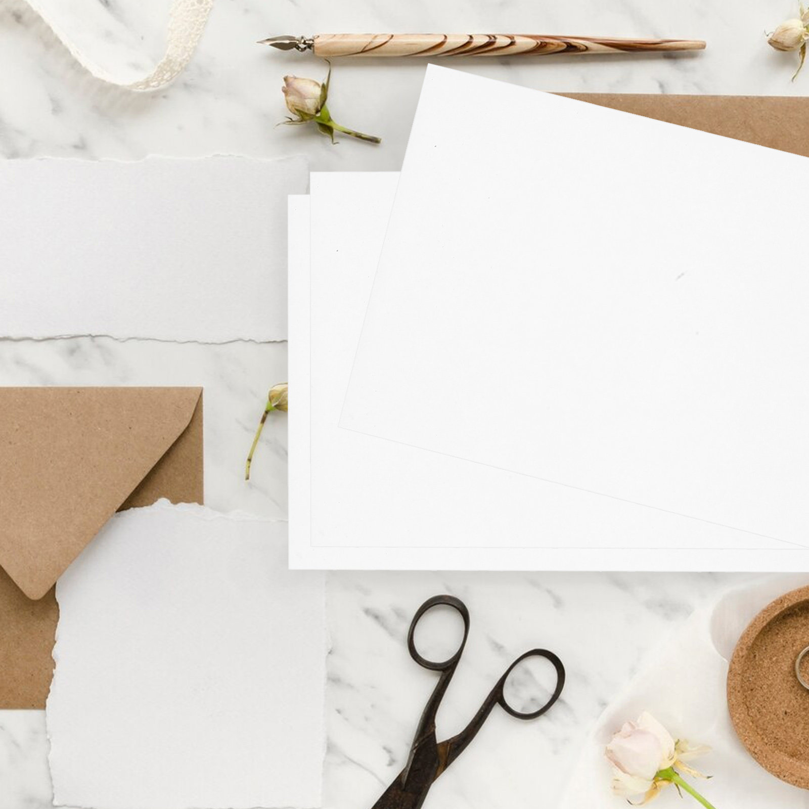 50 Folhas de Papel Cartão Bran - Papercraft Supply Invitation avaliação e preço