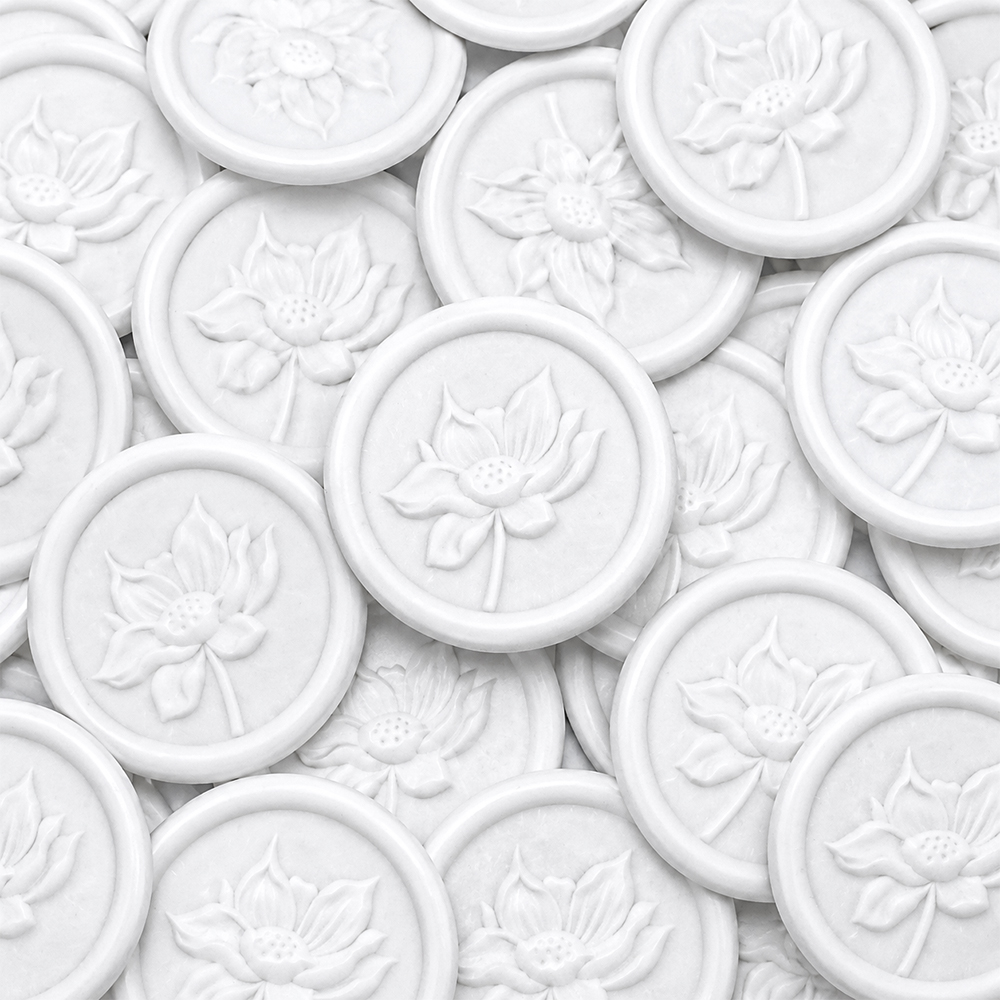 Adesivos de Cera Florais 3D de - Wedding Envelopes avaliação e preço