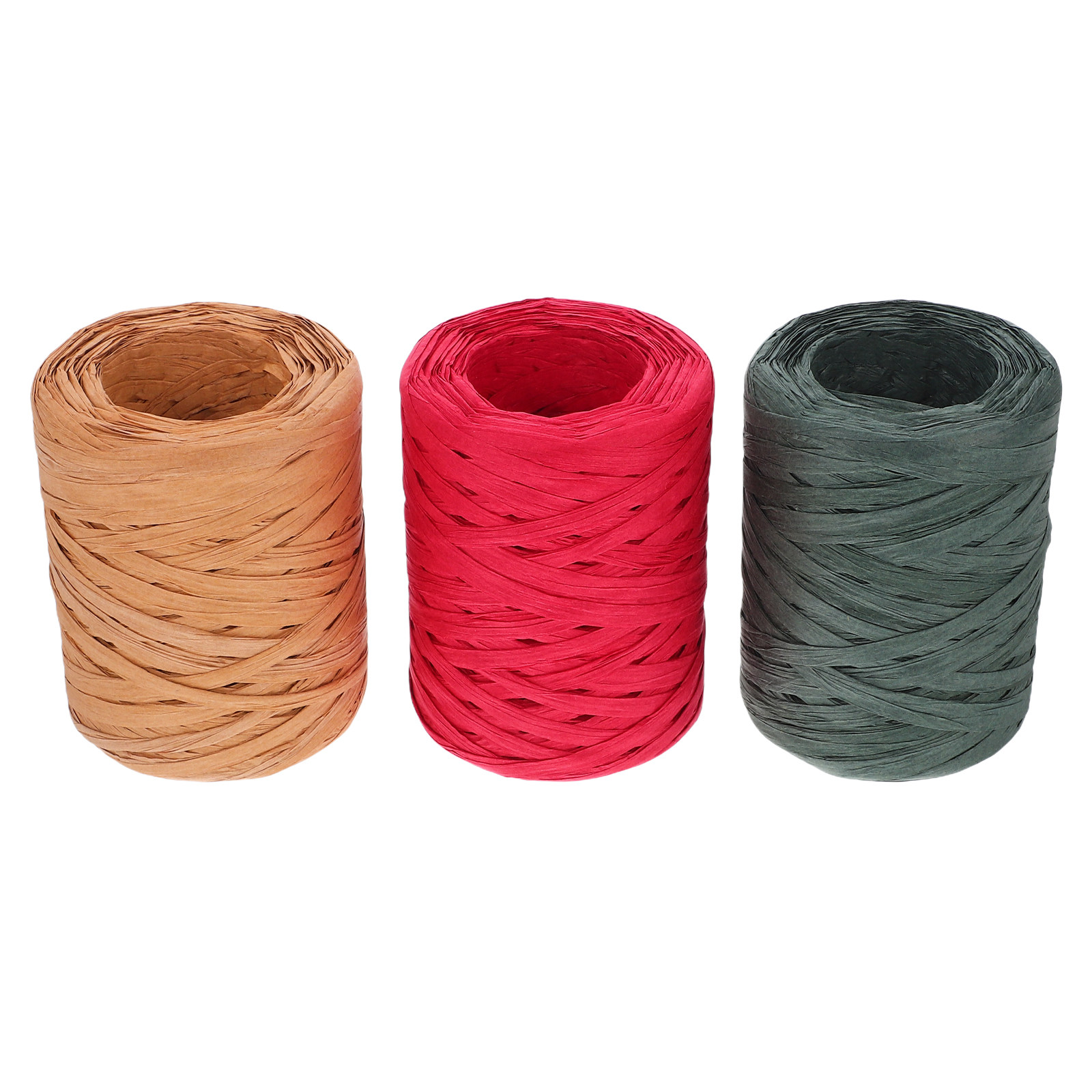 3 Rolos de Fita de Papel Raffi - Papercraft Supply Ribbon avaliação e preço