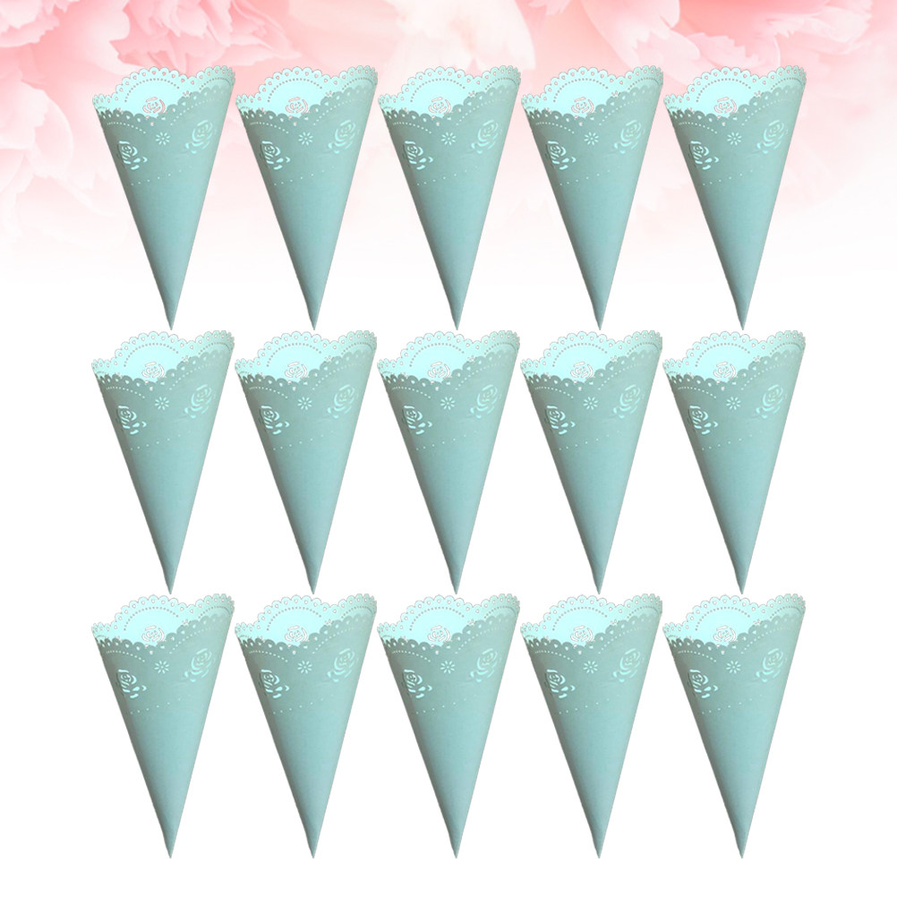 20 Peças de Cones de Papel Vaz - Papercraft Supply Confetti avaliação e preço