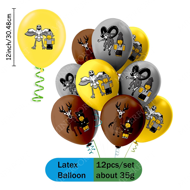 Roblox 99 noites na floresta b - Confetti Balloon Set avaliação e preço