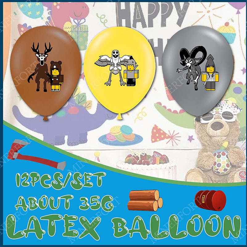 Roblox 99 noites na floresta b - Confetti Balloon Set avaliação e preço