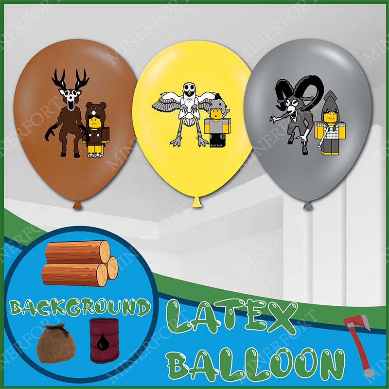 Roblox 99 noites na floresta b - Confetti Balloon Set avaliação e preço