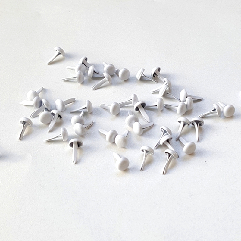 White Metal Brads para Scrapbo - Papercraft Supply Invitation avaliação e preço