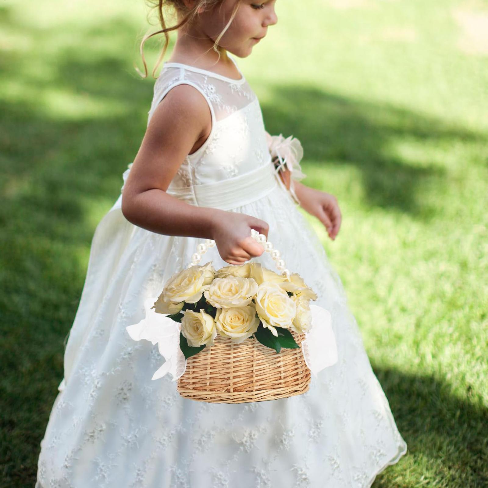 Cesta de vime e rattan com alç - Wedding Hampers avaliação e preço