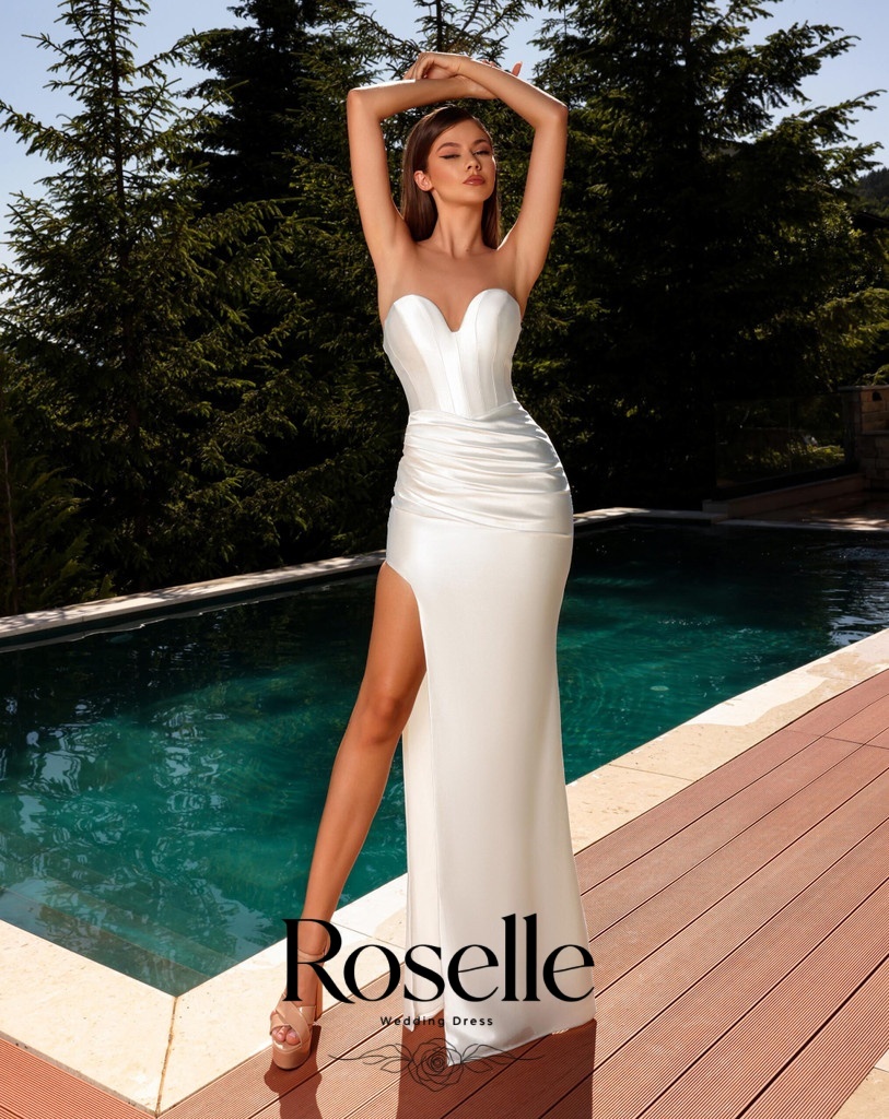 Vestido de Noiva Elegante ROSE - Wedding Qw avaliação e preço