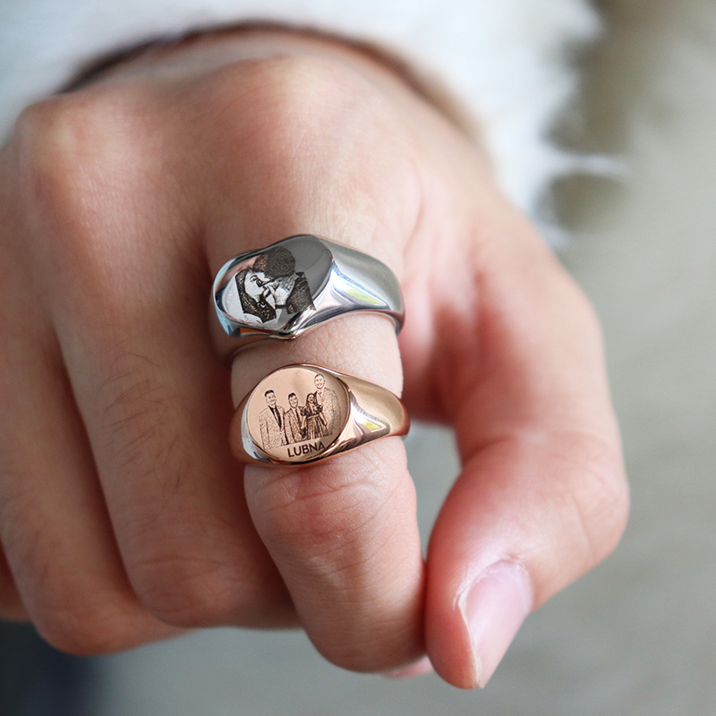 Personalizado gravado imagem l - Wedding Zone avaliação e preço
