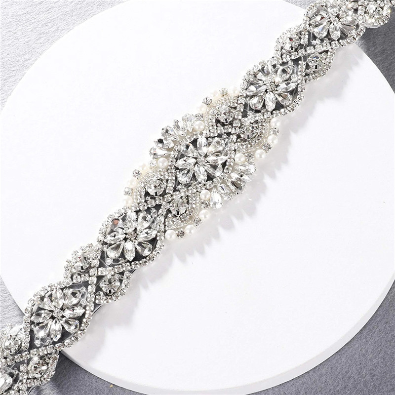 Cinto de casamento com strass, - Bridal Sash Ribbon avaliação e preço