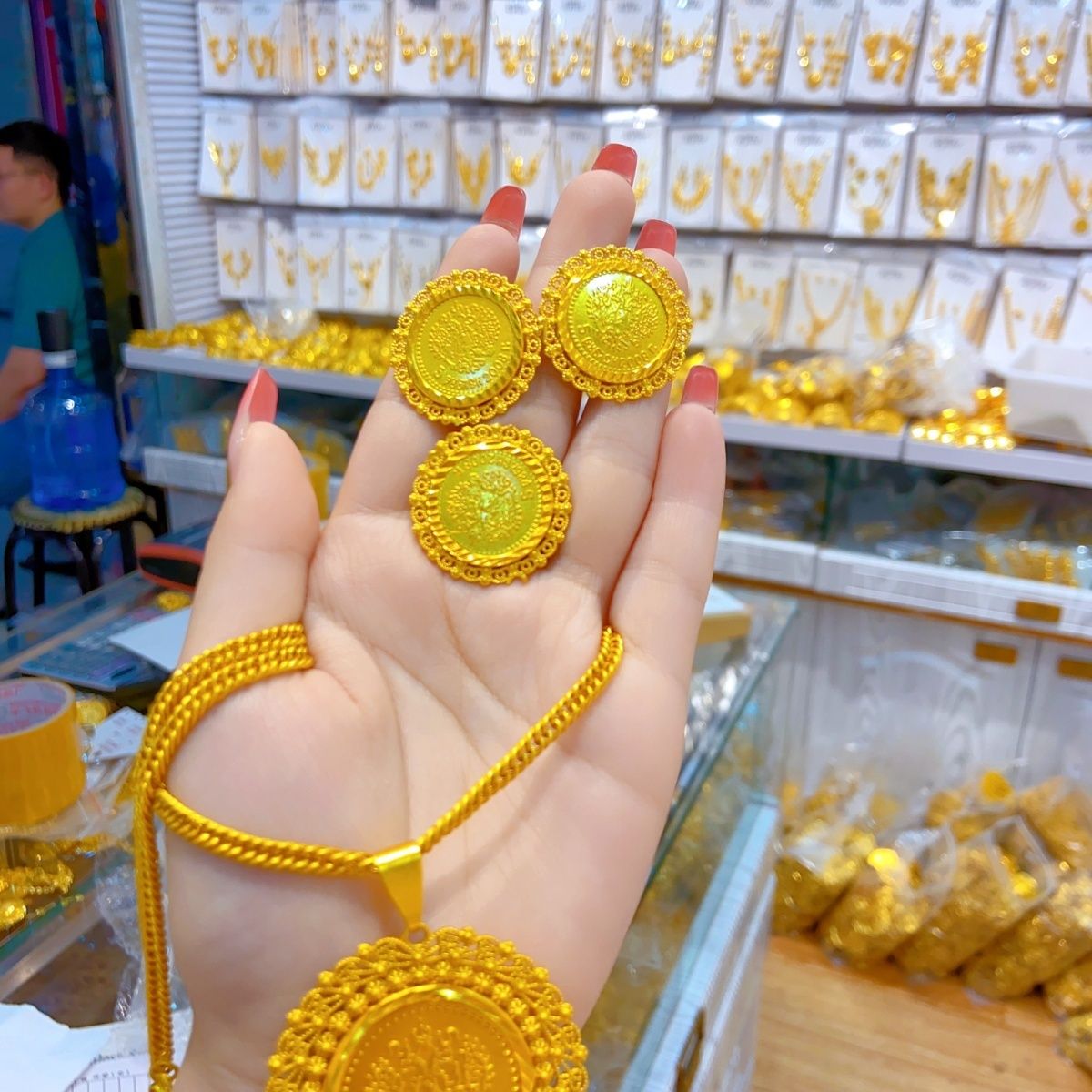 24k banhado a ouro Dubai Brida - Wedding Zone avaliação e preço