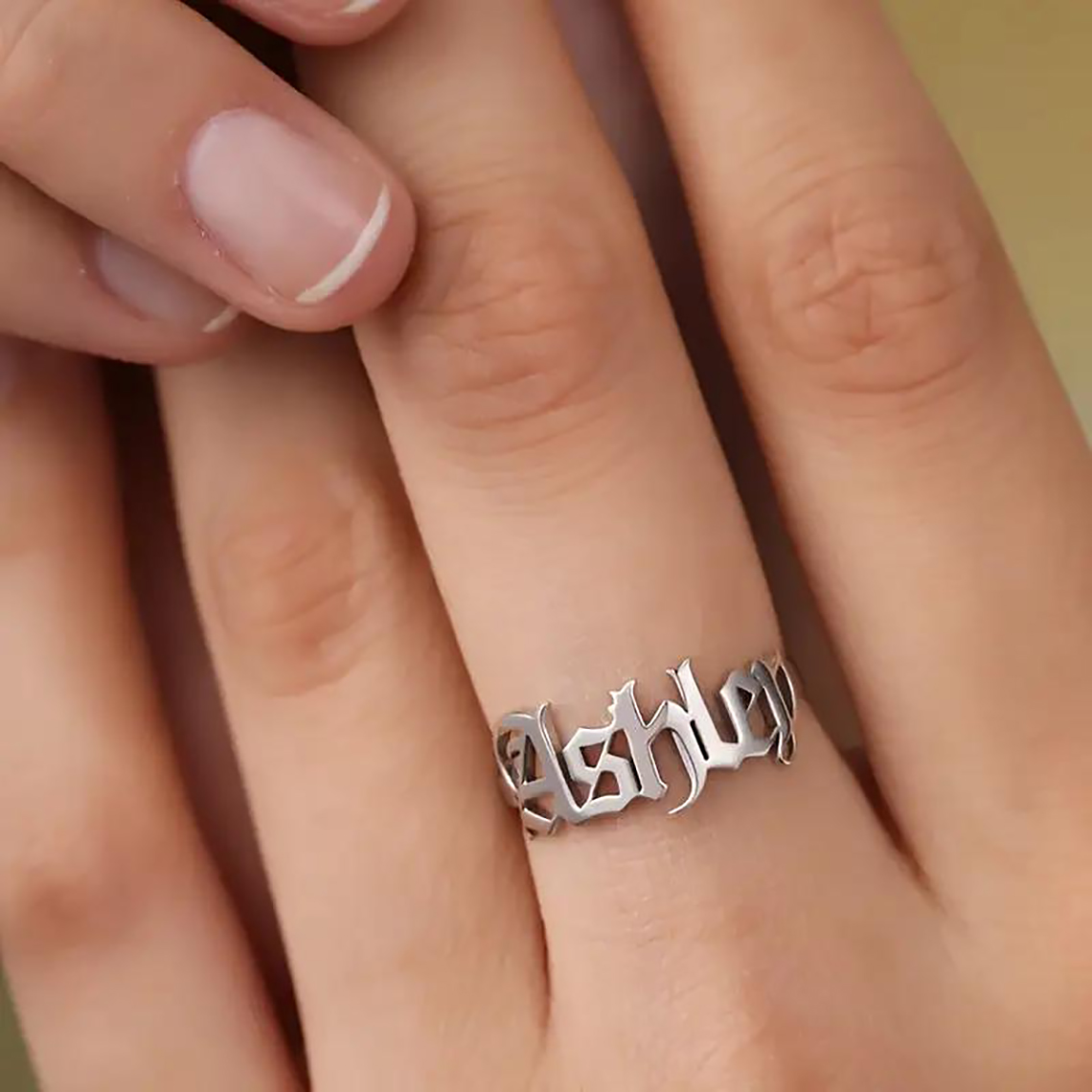 Anel de ouro personalizado fem - Wedding Zone avaliação e preço